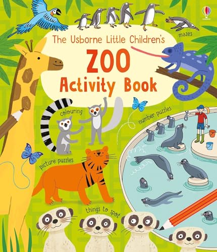 Little Childrens Zoo Acivity Book: 1 (Little Children's Activity Books)